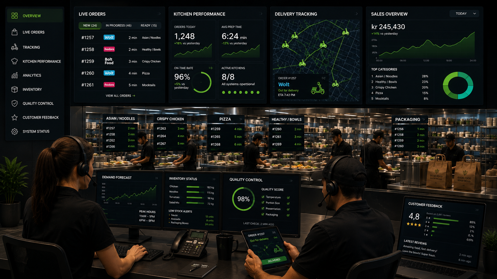 TNCKG operations technology dashboards