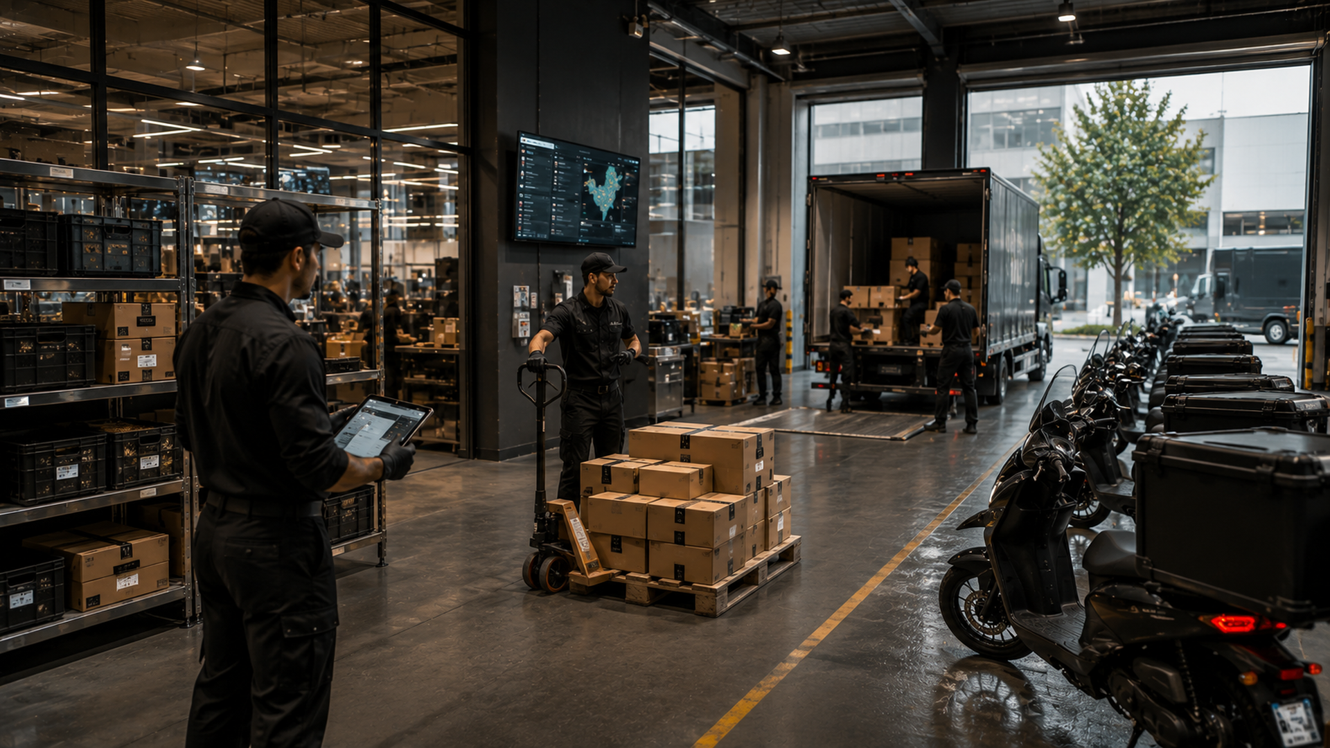 TNCKG logistics and dispatch operation